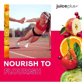 Juice Plus+ 2 Fruit + 2 Vegetable Blends – 4 Bottles, Sealed