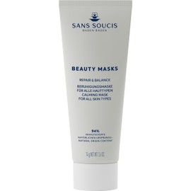 Sans Soucis - Beauty Repair & Balance Soothing Mask 75 ml - Vegan - Face Care Mask with Ceramides & Thermal Water for All Skin Types - Regenerating & Soothing