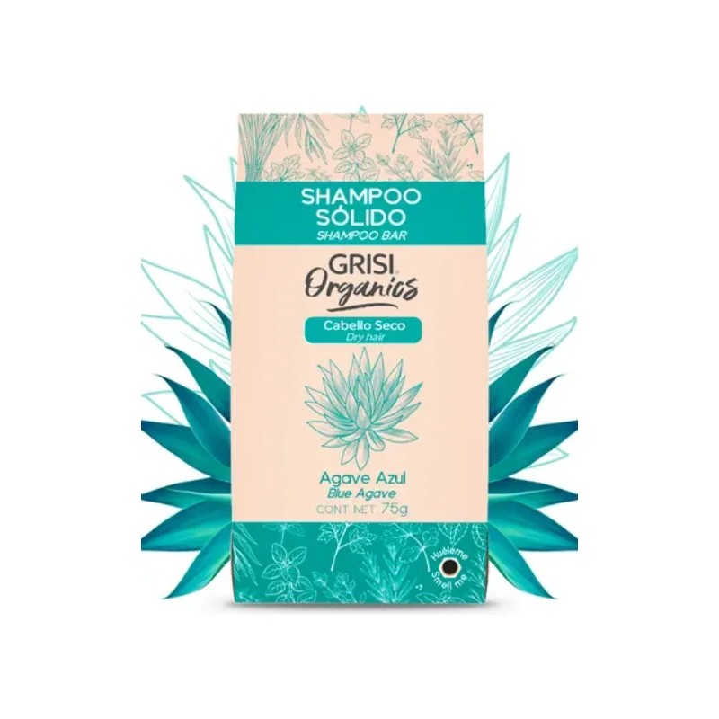 Grisi Organics, Shampoo Slido Agave Azul, 75 Gr