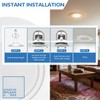 Jolux 5/6 Inch LED Can Lights Adjustable Recessed Retrofit Downlight,12W=60W,2700K