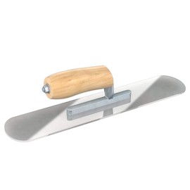 Bon 12-906 Curry 14-Inch by 4-Inch Plexiglas Swimming Pool Trowel with Wood Camel Back Handle