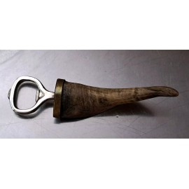 MudPie Bottle Opener Animal Horn Stainless & Brass Unique Gift Beer Soda  Opener