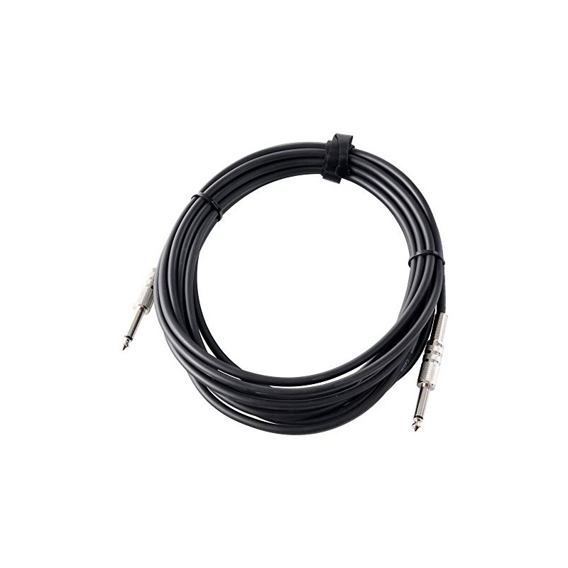Pronomic Instrument cable 6m Jack Black (Electric guitar cable, electric