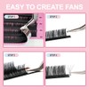 FAIRYTIS Classic Lash Extensions C/CC/D Curl 8-25mm Mixed & Single