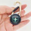 Carabiner Compass Outdoor Adventure Tools, Small Pocket-Sized Waterproof Gear, Mini