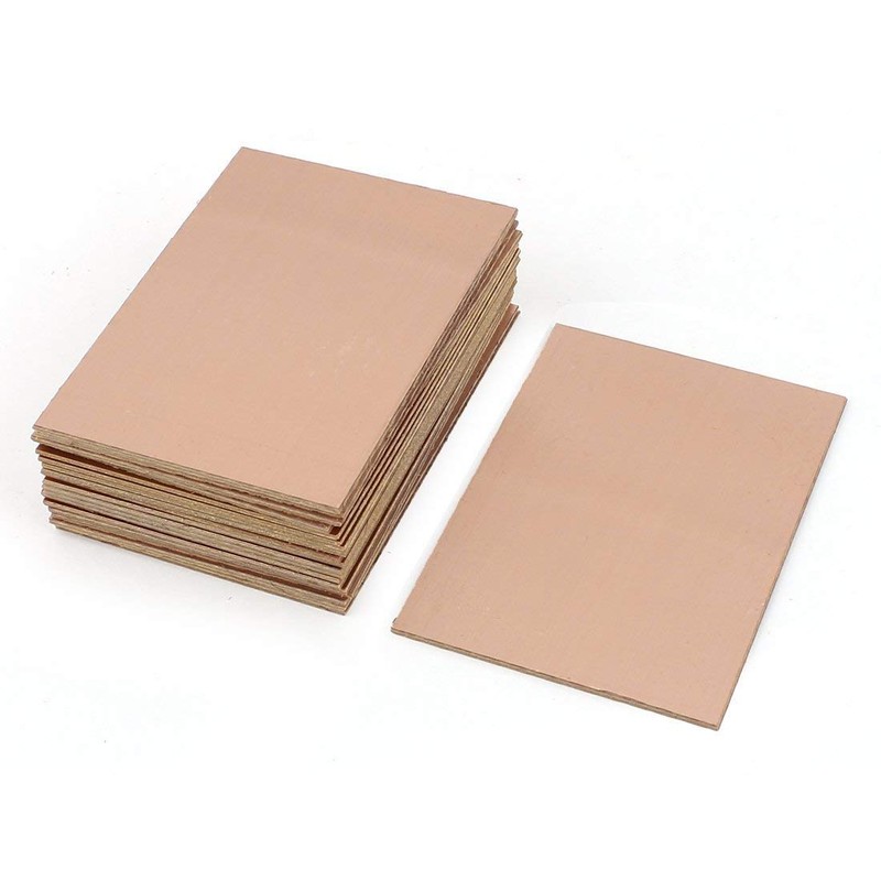 MCIGICM FR-4 Copper Clad PCB Laminate Circuit Board, Single Side,
