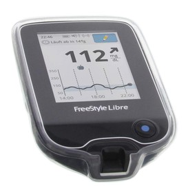 foto-kontor Case Compatible with Abbott Freestyle Libre 1 Case Rubber TPU Protective Case Transparent