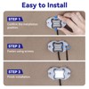 Dual‑Color White & Blue 12V IP68 LED Deck Courtesy Boat