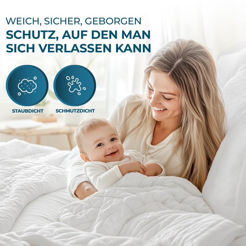 Utopia Bedding Waterproof Mattress Protector - 90 x 200 cm,