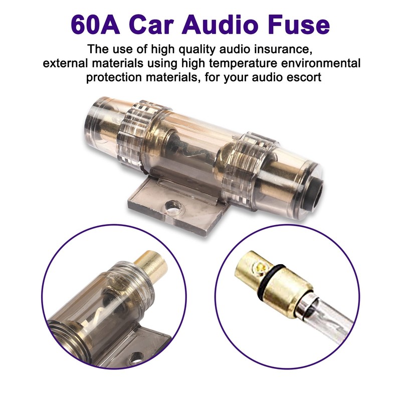 6-Gauge Car Audio Wiring Kit Amplifier Installation Wiring Kit