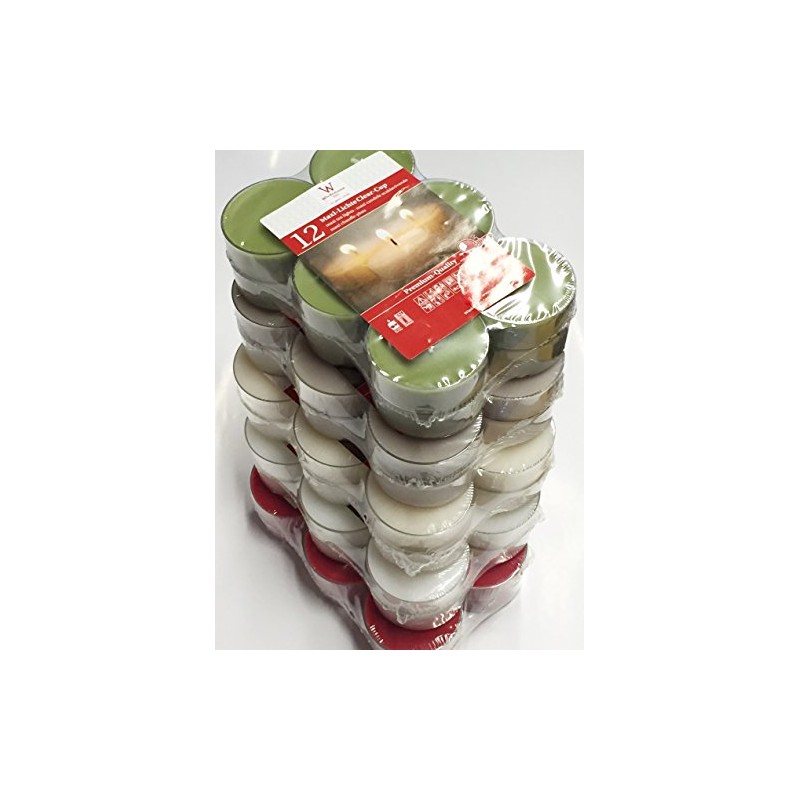 Wiedemann PC Cup Of Maxi Tea Lights, 12 Pieces. 2.1