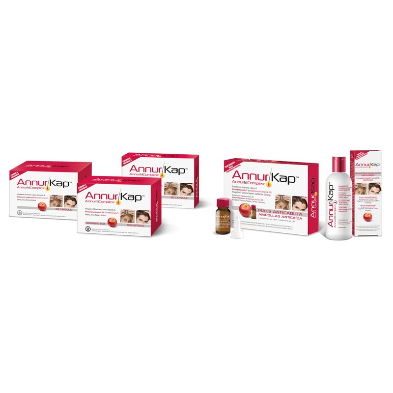 Annurkap Fiale Anticaduta Capelli Fortificante Energy Zante, 10 Fiale