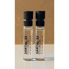 2 x Le Labo SANTAL 33  0.025oz/0.75ml EDP samples NEW SEALED BAG