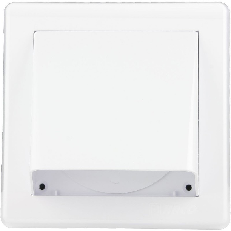 Ventilation Grille Ventilation Flap Flange Diameter 100 mm and Self-Closing