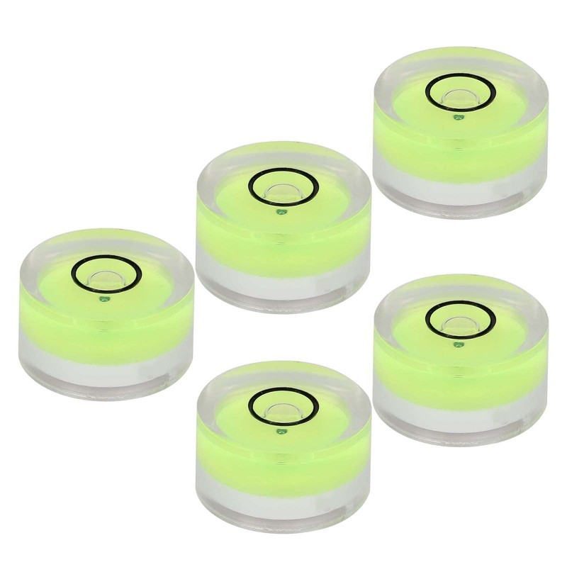 5PCS 15x8mm Mini Level Bubble Spirit Level Tool for Camera