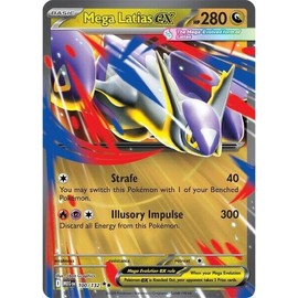 Pokemon - Mega Latias ex - 100/132 - ME01: Mega Evolution (MEG) - Double Rare - Single Card