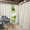 Sun Zero Valencia Grommet Curtain Panel, 54" x 108", Khaki