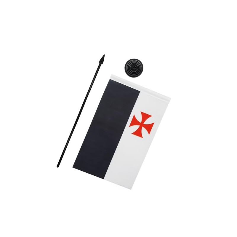 AZ FLAG - Temple Order Crusades Table Flag 8.25 x