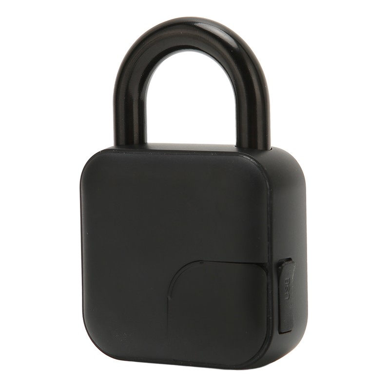 Fingerprint Padlock Waterproof Safety Electronic Lock for Door Suitcase Gym
