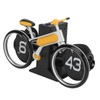 Bicycle Flip Clock Creative Automatic Flip Down Clock Desktop Stress