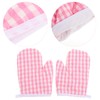 Hemoton Oven Gloves Mini 2 Pieces Oven Gloves for Children