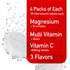 Swiss Imports Effervescent Variety Pack with Vitamin C 1000mg, Magnesium
