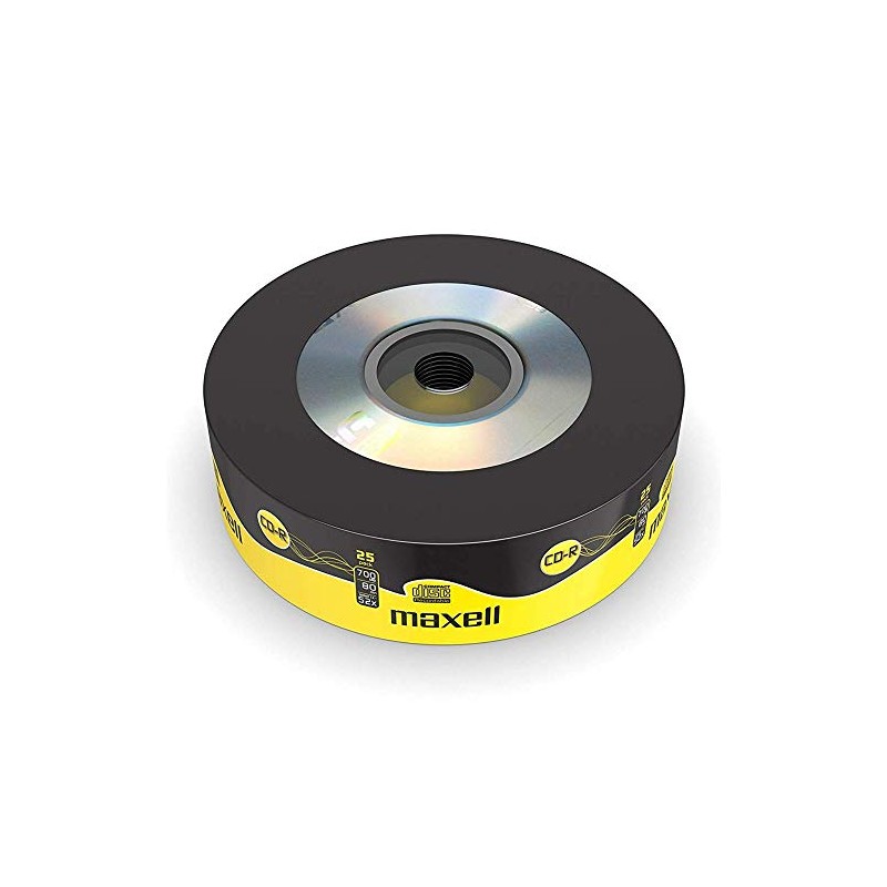 Maxell CD-R 25 Blank Discs 700MB Extra Protection