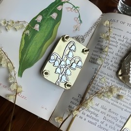 Baychon Mini Micro Flower Press, Miniature Metal Flower Press Kit, DIY Plants Art Crafts Pressing (Bluet)