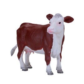MOJO – Hereford Cow | Hand-Painted Toy Figure | Farm Animals Collection | True to Life & Highly Detailed | Designed in UK