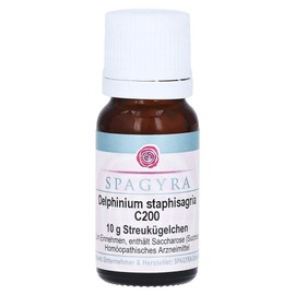 Delphinium Staphis Agria C 200 Globules 10 g Drops