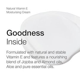 Natural Vitamin E Moisturising Cream by Natio for Women - 3.3 oz Cream