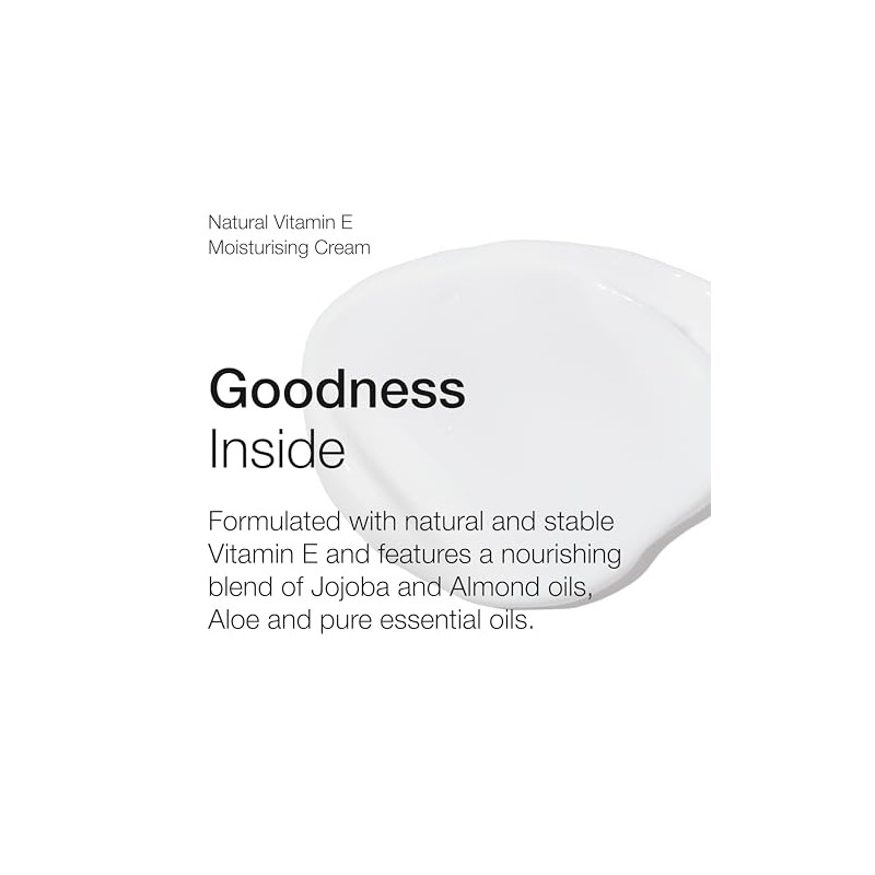 Natural Vitamin E Moisturising Cream by Natio for Women -