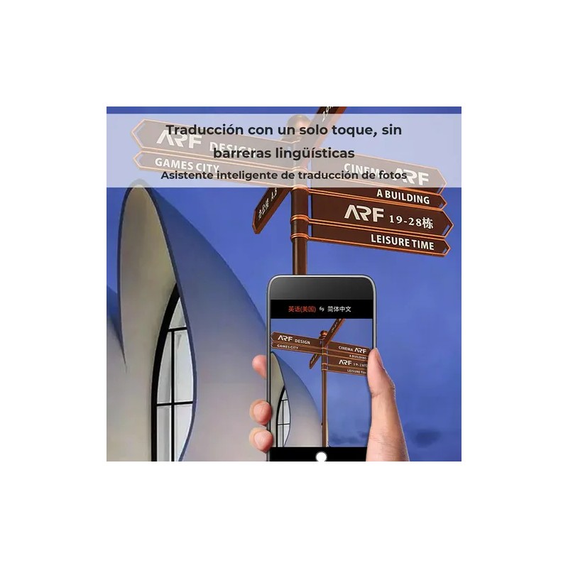 Dispositivo Traductor Instantáneo Con Visualización Táctil
