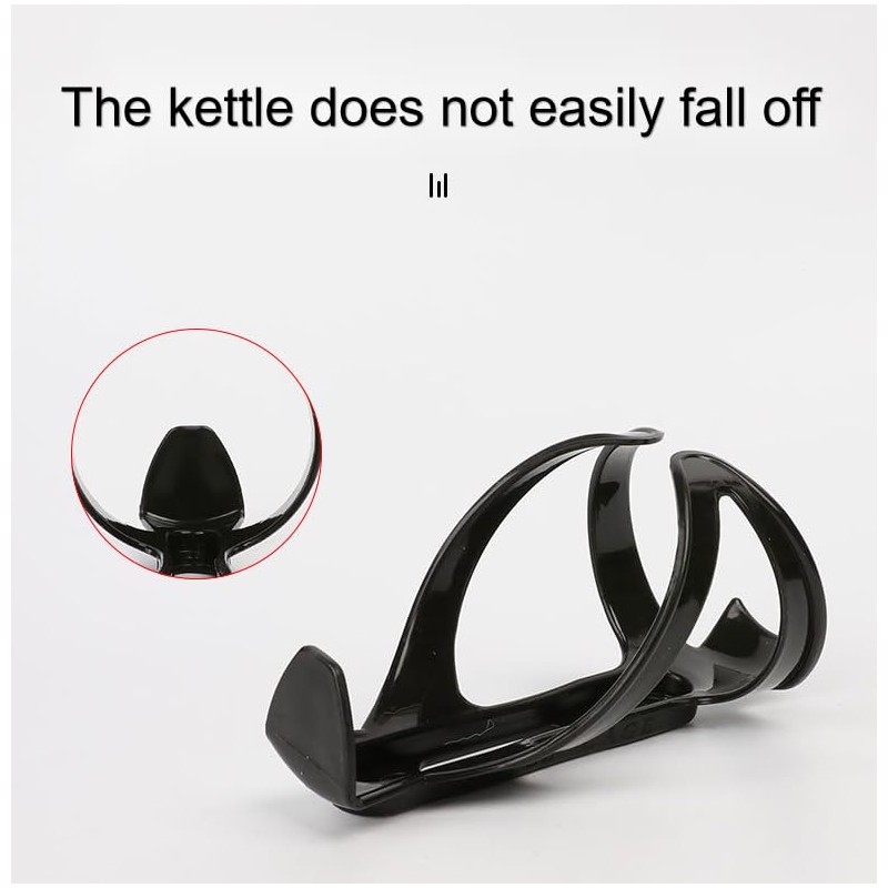 Mountain Bike Kettle Holder, Cycling Equipment Accessories (excluding Screws) (Black)