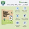 DEYBA Efficient Washing Machine Cleaner Tablets for HE Front Loader