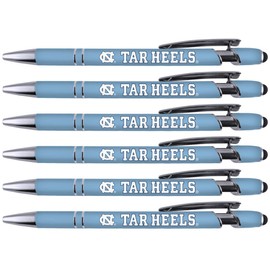 Greeting Pen North Carolina Soft Touch Coated Metal 6 Pack 30506