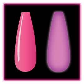 Kiara Sky Glow In The Dark Dip Powder-FLAMIN-GLO-DG128