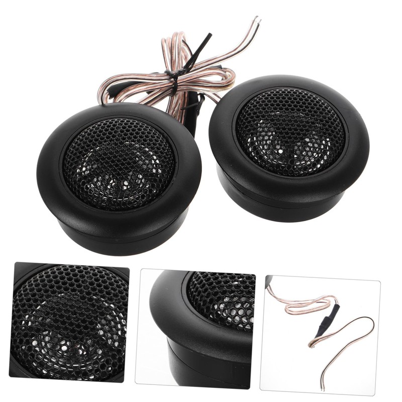 BUGUUYO Car Mini Dome Speakers Pair for High- High Sensitivity