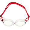 Speedo Unisex Kids Child Futura Classic Swimming Goggles, Lava Red/Clear,