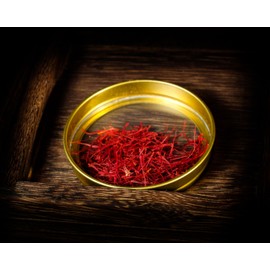 Negin Grade A Saffron from Afghanistan - 1 Gram Tin