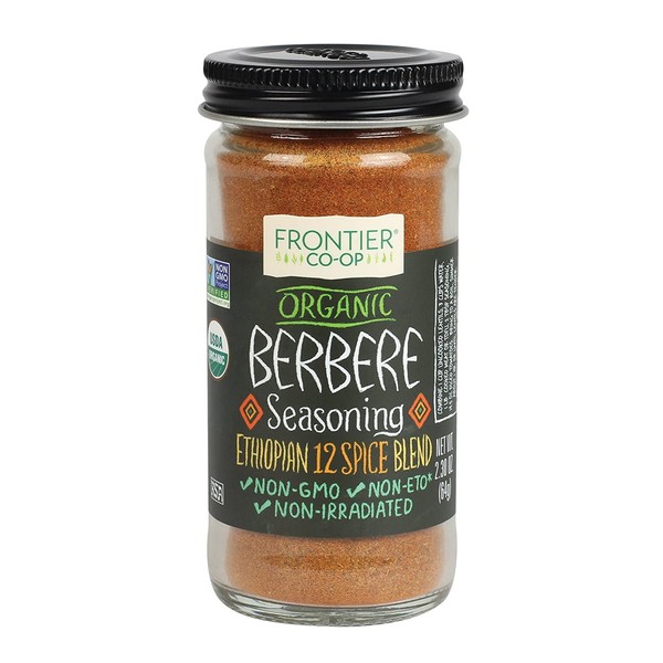 Frontier Berbere Seasoning ORGANIC 2.3 oz Bottle
