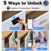 Anweller Baby Proofing Smart Cabinet Locks, Child Proof Drawer Locks