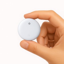 Android AirTag - The Best Tracker Tag for Android Devices (White)
