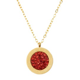 AZIA Jewelry necklaces for women, gold necklace for women, gold jewelry for women, necklaces for women trendy, womens gold necklace, Titanium Steel Pendant Necklace (Gold Tone or Silver Tone),