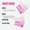 Talicor Pocket UNGAME - Families - Non-Competitive Card Game for
