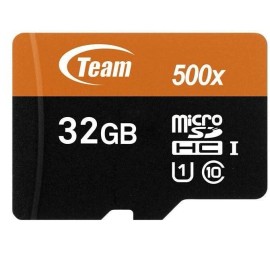 Team 32GB microSDHC UHS-I/U1 Class 10 Memory Card with Adapter, Speed Up to 80MB