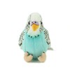 Teddys Rothenburg Cuddly Toy Budgies 12 cm Turquoise Sitting Plush