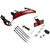 Kijima HD-01407 Motorcycle Parts LED Tail Lamp Kit, XL1200X/V/N/883N/('09-'13), Red