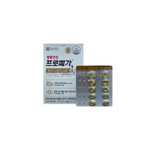 Chong Kun Dang Promega RT Geomega 3 Dual 520MGx60 capsules
