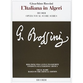 L'Italiana in Algeri: Vocal Score Critical Edition